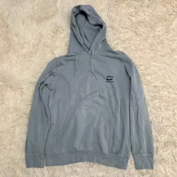 빌라봉 후드 맨투맨 풀오버 블루