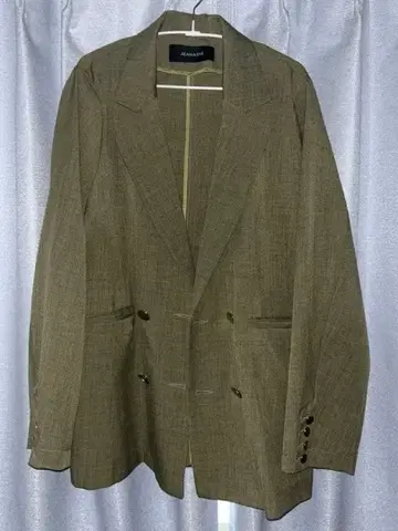 JEANASIS 올리브 그린 테일러드 자켓