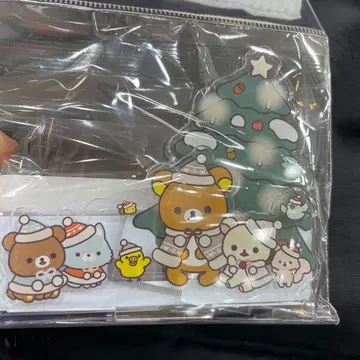 리락쿠마 스토어 한정판 크리스마스 아크릴 스탠드 2025