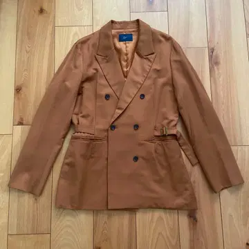 트위드 더블 테일러드 자켓