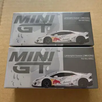 MINI GT 1/64 람보르기니 우라칸 LB Mad Mike 2대