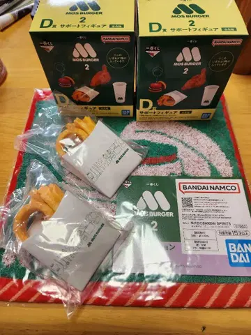 모스버거 제일복권 서포트 피규어