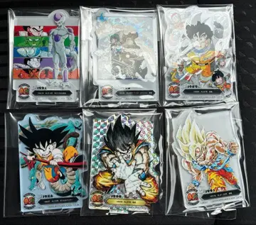 드래곤볼 40th 제일복권 F상 ACLLECT 6개 세트