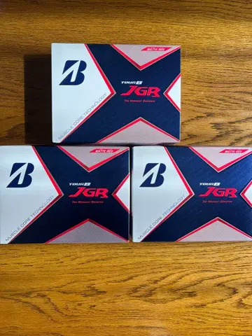 투어 B JGR 골프공 레드 1더즌 x 3상자 36개