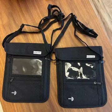 hacono travel 여권 케이스 블랙 2개