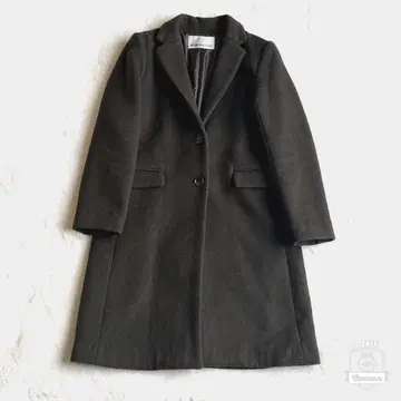NATURAL BEAUTY BASIC 카키 체스터 코트 L 모