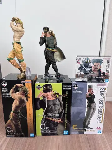 죠죠의 기묘한 모험 제일복권 스타더스트 크루세이더즈 피규어 세트