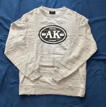 백 채널 Back Channel 남성용 맨투맨 알래스카