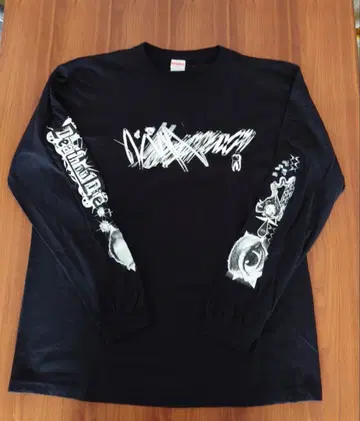 DJ 고토 마리코 긴팔 T셔츠 블랙 XL