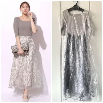 택 포함 새상품 Mystrada 마로우 레이스 도킹 원피스