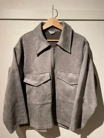 그레이 집업 자켓 M 사이즈