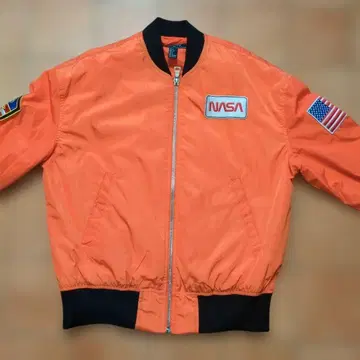 NASA MA-1 자켓 오렌지