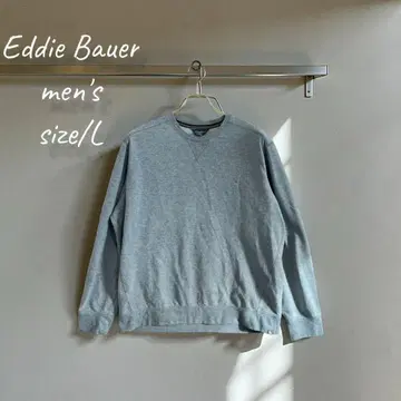 구제 의류 에디바우어 맨투맨 트레이닝복 남성용 L 무지 심플