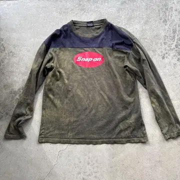 Snap-on 긴팔 티셔츠 M