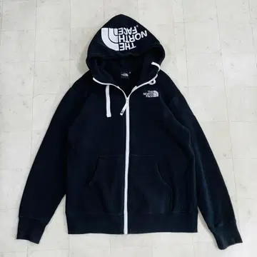 THE NORTH FACE 지퍼 블랙 후드티 M