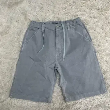 BAYFLOW 베이플로우 데님 숏팬츠 카고 팬츠 블루