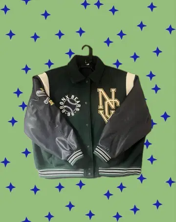 H&M 바시티 자켓 자켓 L