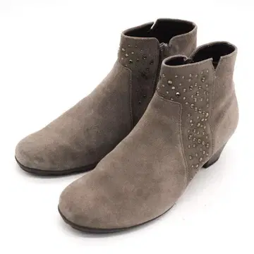 가보르 부츠 23.0 스웨이드 큐빅 그레이지 Gabor