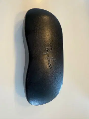 Ray-Ban 블랙 프레임 안경 케이스 포함