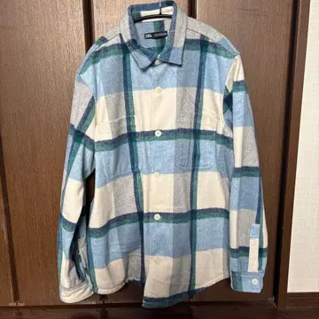 ZARA 체크 자켓 XL