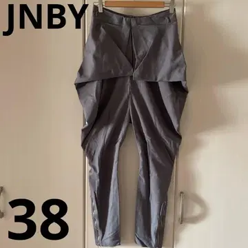 [JNBY] 그레이 프론트 접이식 디자인 팬츠 38