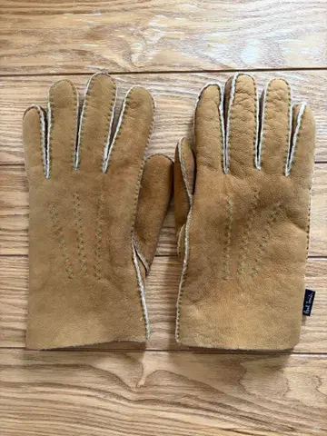 폴스미스 Paul Smith 양가죽 무스탕 장갑 브라운