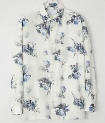 STUDIOUS 다크 플라워 빅 실루엣 셔츠