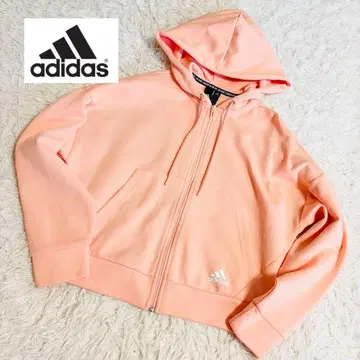 adidas 아디다스 맨투맨 후드티 집업 후드티 숏 기장