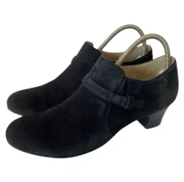 REGAL 블랙 스웨이드 부티 앵클부츠 24cm