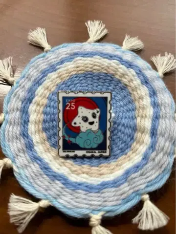 [ 새상품 ] 오사카 간사이 박람회 미국관 스파크 핀 배지