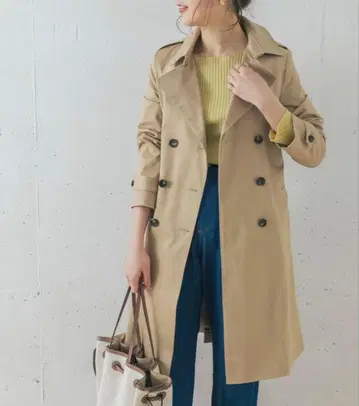 [ 새상품급 ] 어반리서치 로쏘 리본 트렌치코트