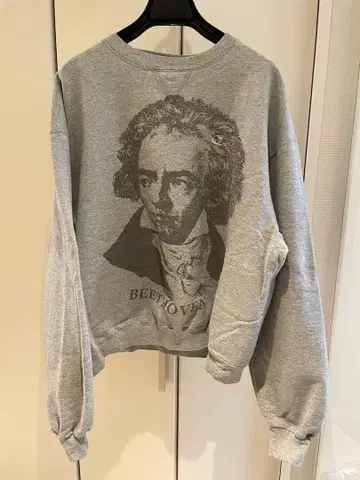 [ REMAKE ] VINTAGE SWEAT BEETHOVEN PRINT