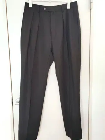 [ 시착만 한 상품 ] NEAT 슬랙스 50 BLACK