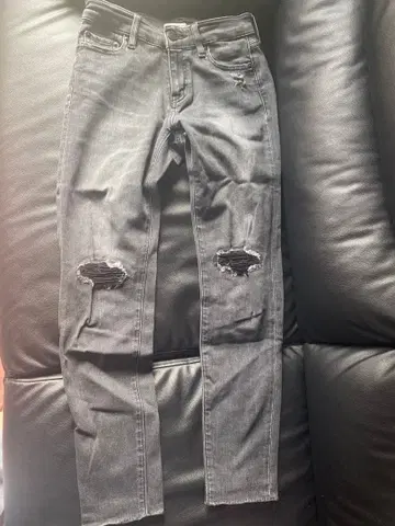 AZUL BY MOUSSY 데미지 데님 팬츠