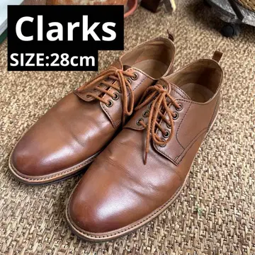 Clarks 클락스 플레인토 가죽 신발 브라운 28cm 비즈니스