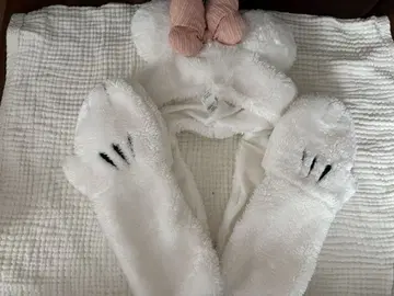 미니 장갑 포함 팬캡