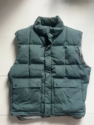 90s 에디바우어 다운 베스트 USA제