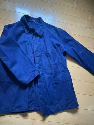 유로 빈티지 커버올 프렌치 워크 자켓