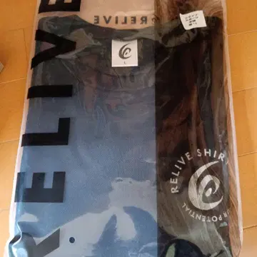 리라이브 셔츠 L 사이즈 스포츠 남녀 공용