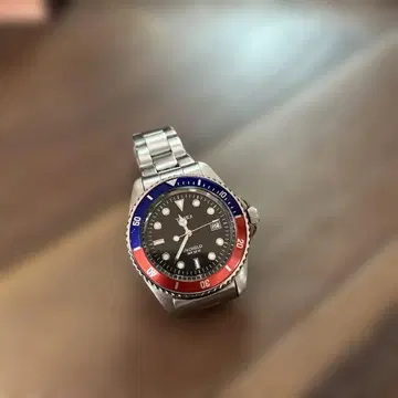 TIMEX 타이맥스 다이버 워치 INDIGLO 펩시 베젤