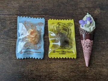 디즈니 아이스크림콘 키링