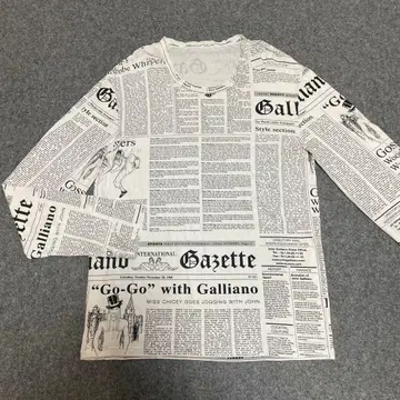 존 갈리아노 긴팔 셔츠