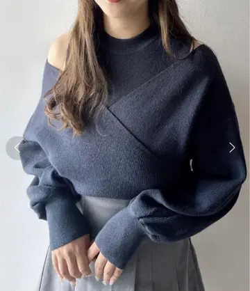 [ 시착만 한 상품 ] NOMAE 라메 레이어드 카슈쿨 니트