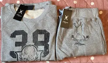 로엔 로엔 맨투맨 셋업 택 포함 미사용 스컬