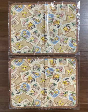 포켓몬 센터 런치매트 Everyday Happiness 2장 세트