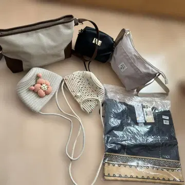 토트백, 숄더백, 미니백 세트 6점