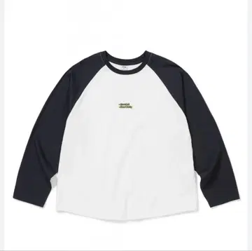 Mmlg 긴팔 T셔츠 M 사이즈 화이트/블랙