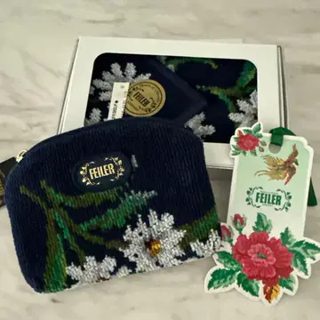 [ 미사용 ] 페이러 파우치 & 손수건