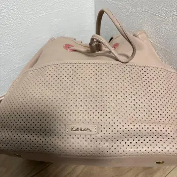 Paul Smith 메쉬 숄더백 살몬 핑크