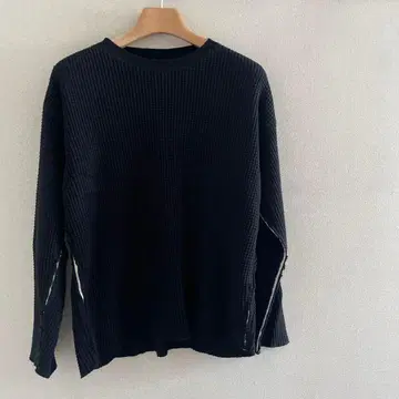 marka 사이드 라인 와플 L/S TEE